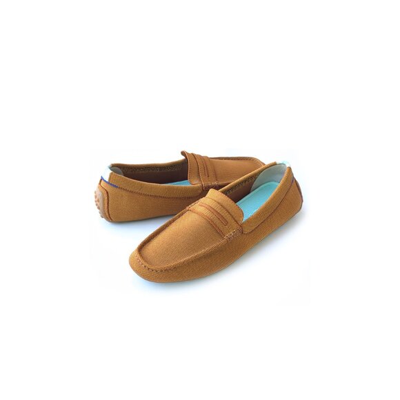 ROTHYS Driver Size 11 Cognac Loafers Vegan Womens 11 *PRIMO* - Picture 1 of 13